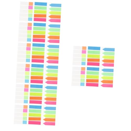 Angoily 4 Stück Notes Memo Farbig Pastell Registerkarten Für Seitenmarkierungen Etiketten Pads Anmerkung Buchregisterkarten Textmarker Index Lesezeichen Lesen Das Haustier Bunt von Angoily