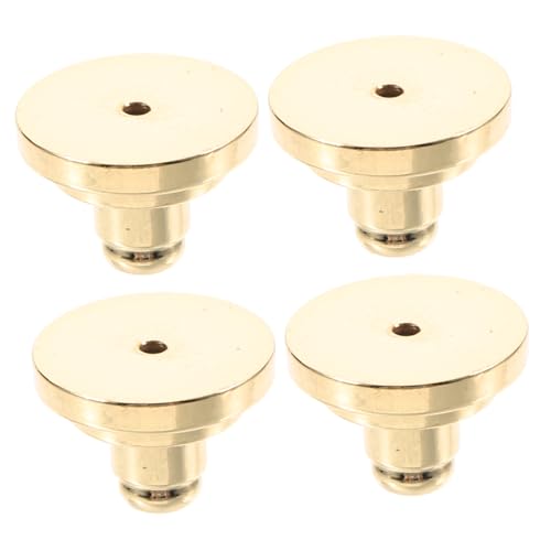 Angoily 4 Stück Ohrhaken Gegen Schlupfohren Ohrheber Ohrclips Schmuck Ohrrückseiten Für Schwere Ohrringe Charm-rückseiten Ohrringrückseiten Aus Silikon Ohrringrückersatz Golden Messing Angoily 4 Stück Ohrhaken Gegen Schlupfohren Ohrheber Ohrclips Schmuck Ohrrückseiten Für Schwere Ohrringe Charm-rückseiten Ohrringrückseiten Aus Silikon Ohrringrückersatz Golden Messing von Angoily