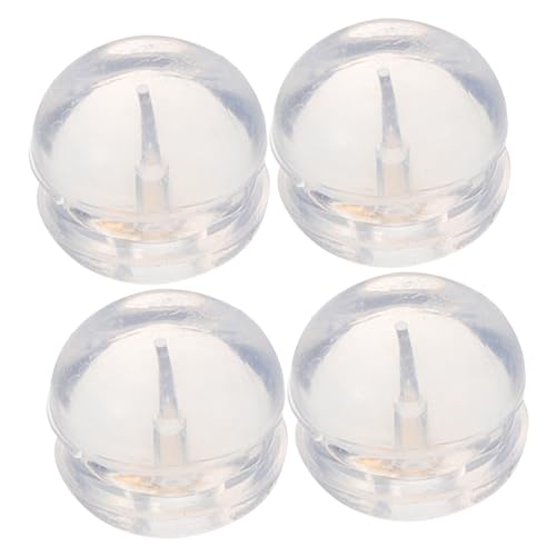 Angoily 4 Stück Ohrring Zubehör Ohrring Verschlüsse Für Schwere Ohrringe Kleine Ohrring Verschlüsse Ohrring Verschlüsse Für Hängende Ohren Ohrring Stopper Piercing Ohrstecker von Angoily