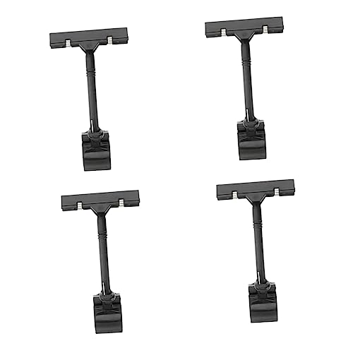 Angoily 4 Stück Plastikclip Zeichenanzeigeclip Gruß Clips für Warenschilder groß Party Name paper clip kunststoffclips -Schild-Display-Klemme Schilderclip aus Kunststoff Black Angoily 4 Stück Plastikclip Zeichenanzeigeclip Gruß Clips für Warenschilder groß Party Name paper clip kunststoffclips -Schild-Display-Klemme Schilderclip aus Kunststoff Black von Angoily
