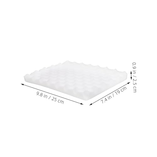 Angoily 4 Stück Schwammmatte ultraleichter Ton Plastilina-Modelliermasse Modellierwerkzeuge aus Ton Lufttrocknender Ton für Erwachsene Tonfarbe Mix Form Trockenfach Weiß Angoily 4 Stück Schwammmatte ultraleichter Ton Plastilina-Modelliermasse Modellierwerkzeuge aus Ton Lufttrocknender Ton für Erwachsene Tonfarbe Mix Form Trockenfach Weiß von Angoily