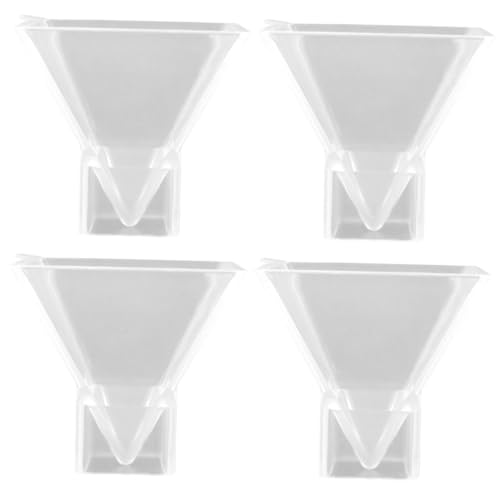 Angoily 4 Stück Silikonform Pyramidenform Flexibel DIY Gießform für Harz Deko Basteln mit Antihaft Verschleißfestem Material Leicht zu Reinigen für Kunstwerke Angoily 4 Stück Silikonform Pyramidenform Flexibel DIY Gießform für Harz Deko Basteln mit Antihaft Verschleißfestem Material Leicht zu Reinigen für Kunstwerke von Angoily