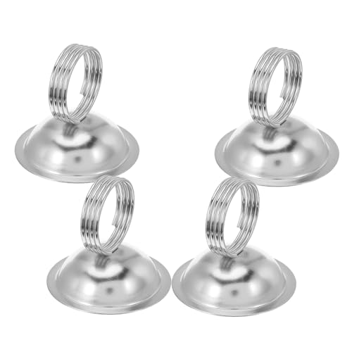 Angoily 4 Stück Stabiler Runder Metall-tischkartenhalter Eleganter Memo Foto-clip für Notizen Vielseitiger Schreibtisch-organizer für Büro Zuhause und Partyveranstaltungen Angoily 4 Stück Stabiler Runder Metall-tischkartenhalter Eleganter Memo Foto-clip für Notizen Vielseitiger Schreibtisch-organizer für Büro Zuhause und Partyveranstaltungen von Angoily
