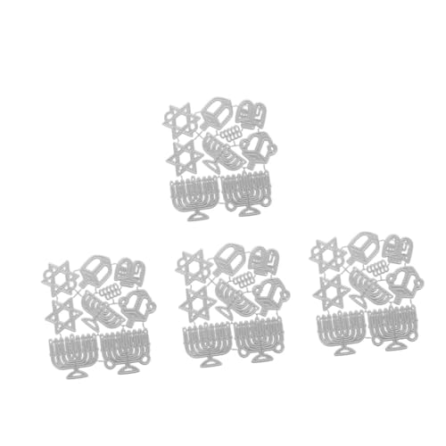Angoily 4 Stück Stanzform Aus Metall Schneiden Kartenherstellung Stirbt Scrapbooking-stanzformen Elemente Schnitte Sterben Empfindliche Stanzform Silber Stahl Mit Hohem Kohlenstoffgehalt Angoily 4 Stück Stanzform Aus Metall Schneiden Kartenherstellung Stirbt Scrapbooking-stanzformen Elemente Schnitte Sterben Empfindliche Stanzform Silber Stahl Mit Hohem Kohlenstoffgehalt von Angoily