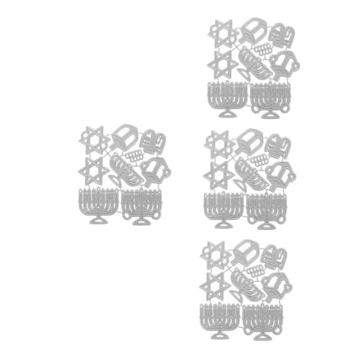 Angoily 4 Stück Stanzform aus Metall Scrapbooking-Stanzformen Dekorationen Elemente Schablone Cutter Stanzformen für Papierhandwerk Zubehör basteln Stahl mit hohem Kohlenstoffgehalt Silber Angoily 4 Stück Stanzform aus Metall Scrapbooking-Stanzformen Dekorationen Elemente Schablone Cutter Stanzformen für Papierhandwerk Zubehör basteln Stahl mit hohem Kohlenstoffgehalt Silber von Angoily