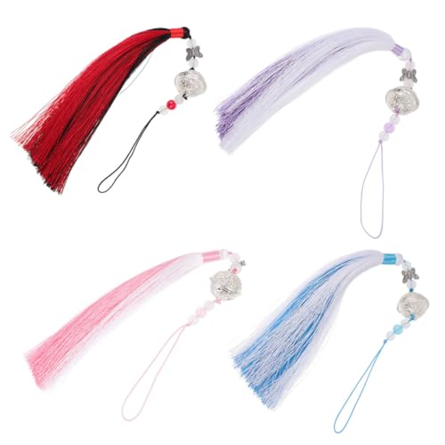 Angoily 4 Stück Taillenarmband Quastenanhänger Makramee Quaste hängende Ornamente mit Quasten hochzeitsdeko hochzeitsdeco armband für charms Taillen-Quasten-Anhänger antiker Kostümcharme Angoily 4 Stück Taillenarmband Quastenanhänger Makramee Quaste hängende Ornamente mit Quasten hochzeitsdeko hochzeitsdeco armband für charms Taillen-Quasten-Anhänger antiker Kostümcharme von Angoily