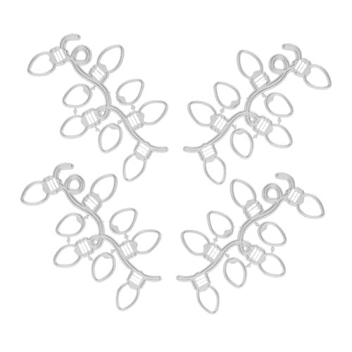 Angoily 4 Stück Teiliges Carbonstahl Stanzform für Weihnachtsdekoration Präzise Schneidvorlagen für Scrapbooking DIY Langlebige Metall Stanzschablonen für Papierkarten und Bastelarbeiten Angoily 4 Stück Teiliges Carbonstahl Stanzform für Weihnachtsdekoration Präzise Schneidvorlagen für Scrapbooking DIY Langlebige Metall Stanzschablonen für Papierkarten und Bastelarbeiten von Angoily