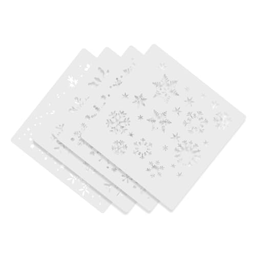 Angoily 4 Stück Teiliges Diy Malvorlagen Set Wiederverwendbare Schablonen für Wandgestaltung Bastelprojekte und Heimdekoration für Flache Oberflächen Angoily 4 Stück Teiliges Diy Malvorlagen Set Wiederverwendbare Schablonen für Wandgestaltung Bastelprojekte und Heimdekoration für Flache Oberflächen von Angoily