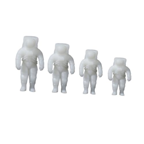 Angoily 4 Stück Teiliges Epoxidharz Füllmaterial Astronaut Miniatur Weiß Dreidimensionale Mikrolandschaft Deko für DIY Schmuck und Bastelprojekte Langlebige Detailreiche Raumfahrer Angoily 4 Stück Teiliges Epoxidharz Füllmaterial Astronaut Miniatur Weiß Dreidimensionale Mikrolandschaft Deko für DIY Schmuck und Bastelprojekte Langlebige Detailreiche Raumfahrer von Angoily