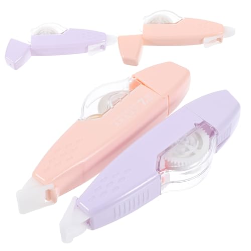 Angoily 4 Stück Teiliges Korrekturband Tragbares Ergonomisches Korrekturroller für Büro und Schule Praktische und Langlebige Schreibband Korrektur für Präzises Sauberes Zufällige Farbe Angoily 4 Stück Teiliges Korrekturband Tragbares Ergonomisches Korrekturroller für Büro und Schule Praktische und Langlebige Schreibband Korrektur für Präzises Sauberes Zufällige Farbe von Angoily
