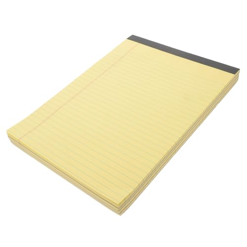Angoily 4 Stück Teiliges Liniertes Notizblock Abreißbare Gelbe Blöcke Dickes Papier für Glattes Schreiben Tragbares Büro und Haushalts Memo Pad Praktischer Planer für Aufgaben und Termine Angoily 4 Stück Teiliges Liniertes Notizblock Abreißbare Gelbe Blöcke Dickes Papier für Glattes Schreiben Tragbares Büro und Haushalts Memo Pad Praktischer Planer für Aufgaben und Termine von Angoily