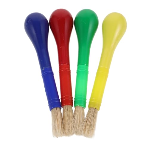 Angoily 4 Stück Teiliges Malpinsel Ergonomische Kunststoffgriffe Langlebige Nylonborsten Leichtes Design für Einfache Handhabung für Gouache und Ölfarben Praktische Anfänger Pinsel Angoily 4 Stück Teiliges Malpinsel Ergonomische Kunststoffgriffe Langlebige Nylonborsten Leichtes Design für Einfache Handhabung für Gouache und Ölfarben Praktische Anfänger Pinsel von Angoily