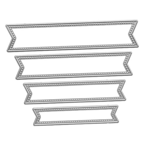 Angoily 4 Stück Teiliges Metall Cutting Dies aus Carbonstahl Langlebige Stanzschablonen für DIY Scrapbooking Präzise Stanzformen zum Basteln und Kartenherstellung Vielseitig und Robust Angoily 4 Stück Teiliges Metall Cutting Dies aus Carbonstahl Langlebige Stanzschablonen für DIY Scrapbooking Präzise Stanzformen zum Basteln und Kartenherstellung Vielseitig und Robust von Angoily