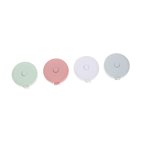 Angoily 4 Stück Teiliges Mini Maßband Flexibel Körpermaßband Nähzubehör Präzise und Sicher für Handwerk und DIY Angoily 4 Stück Teiliges Mini Maßband Flexibel Körpermaßband Nähzubehör Präzise und Sicher für Handwerk und DIY von Angoily