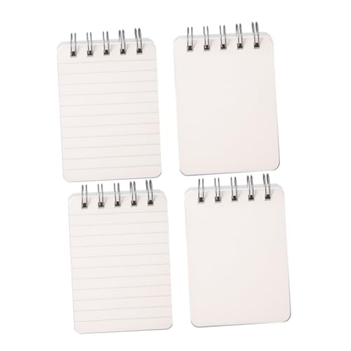 Angoily 4 Stück Teiliges Mini Spiralnotizbuch Kleines Praktisches Notizheft mit Spiralbindung Tragbar für Büro Schule Studium und Persönliche Notizen Augenschonendes Papier Vielseitig Angoily 4 Stück Teiliges Mini Spiralnotizbuch Kleines Praktisches Notizheft mit Spiralbindung Tragbar für Büro Schule Studium und Persönliche Notizen Augenschonendes Papier Vielseitig von Angoily