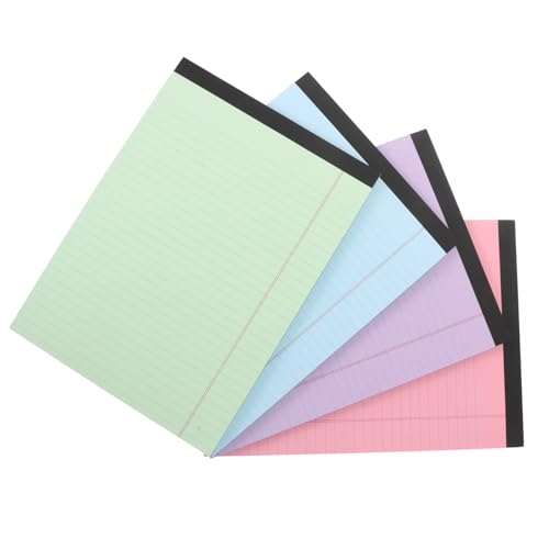 Angoily 4 Stück Teiliges Notizblöcke Liniert Schreibblöcke für Büro und Schule Farbige Memo Pads in Pastell Grün für Notizen und Einkaufslisten Angoily 4 Stück Teiliges Notizblöcke Liniert Schreibblöcke für Büro und Schule Farbige Memo Pads in Pastell Grün für Notizen und Einkaufslisten von Angoily