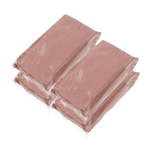 Angoily 4 Stück Teiliges Set Lufttrocknender für DIY Töpferei Ungiftige Modelliermasse Vielseitige Bastelmaterialien für Künstlerische Projekte pro Farbe von Angoily