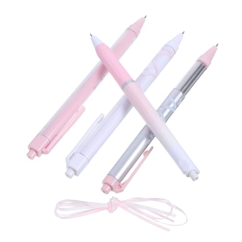 Angoily 4 Stück Teiliges Set Niedlicher Druckstifte mit Schleife Schwarze Einziehbare Kugelschreiber Schnelltrocknend und Glatt für Schule Journaling und Kreatives Schreiben Angoily 4 Stück Teiliges Set Niedlicher Druckstifte mit Schleife Schwarze Einziehbare Kugelschreiber Schnelltrocknend und Glatt für Schule Journaling und Kreatives Schreiben von Angoily