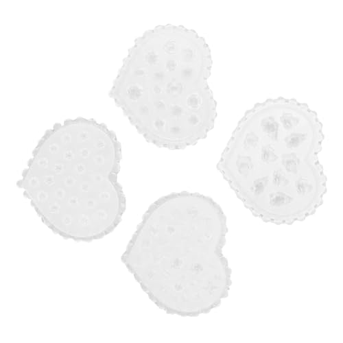 Angoily 4 Stück Teiliges Silikon blumenmuster Nagelkunst und Schmuckherstellung Flexible Polymer Clay Formen für Resin Epoxidharz DIY Maniküre Zubehör Wiederverwendbar und Einfach zu Angoily 4 Stück Teiliges Silikon blumenmuster Nagelkunst und Schmuckherstellung Flexible Polymer Clay Formen für Resin Epoxidharz DIY Maniküre Zubehör Wiederverwendbar und Einfach zu von Angoily