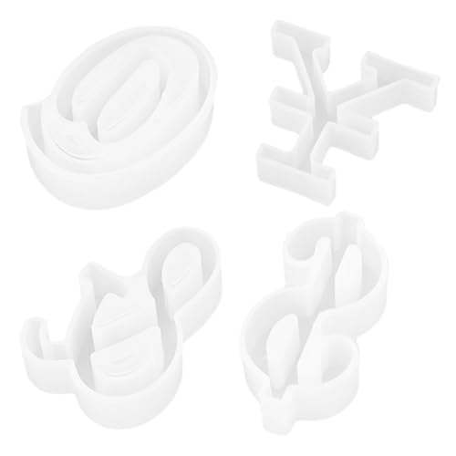Angoily 4 Stück Teiliges Silikonform für DIY Schmuckherstellung Kristall Epoxidharz Gießform für Bastelprojekte Leicht zu Reinigen für Verschiedene Materialien Angoily 4 Stück Teiliges Silikonform für DIY Schmuckherstellung Kristall Epoxidharz Gießform für Bastelprojekte Leicht zu Reinigen für Verschiedene Materialien von Angoily