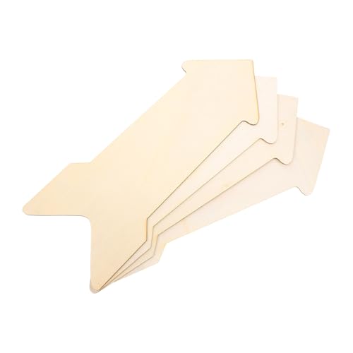 Angoily 4 Stück Teiliges Unbehandelte Holzpfeile zum Bemalen Dicke Holzscheiben für DIY Bastelprojekte Wanddekoration Hochzeiten Natürliche Holzrohlinge Glatte Oberfläche Vielseitig Angoily 4 Stück Teiliges Unbehandelte Holzpfeile zum Bemalen Dicke Holzscheiben für DIY Bastelprojekte Wanddekoration Hochzeiten Natürliche Holzrohlinge Glatte Oberfläche Vielseitig von Angoily