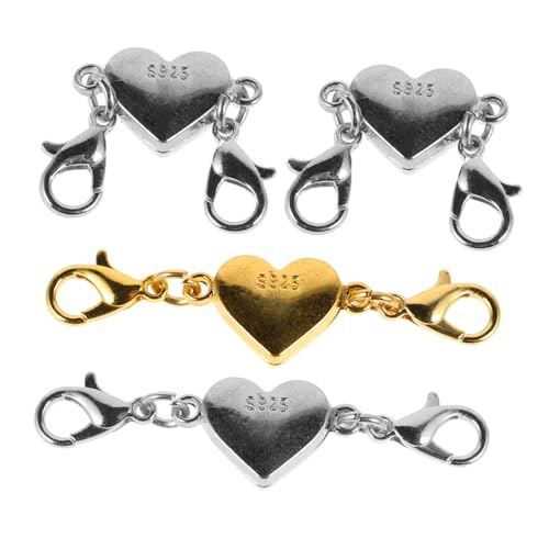 Angoily 4 Stück Zubehör Für Magnetschnallenzubehör Schließe Schmuck Schlüssel Hummerschere Verschlüsse Magnetverschluss Selber Machen Magnetischer Stecker Legierung Angoily 4 Stück Zubehör Für Magnetschnallenzubehör Schließe Schmuck Schlüssel Hummerschere Verschlüsse Magnetverschluss Selber Machen Magnetischer Stecker Legierung von Angoily