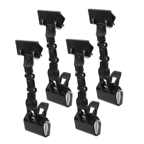 Angoily 4 Stücke Einstellbarer Etikettenclip Desktop -Dokumenthalter Bildclip für Zeichenbretter Foto-Memo-Clip Büroklammerklemme Zeichnungsclip kopieren Doppelkopfclip Eisen Schwarz Angoily 4 Stücke Einstellbarer Etikettenclip Desktop -Dokumenthalter Bildclip für Zeichenbretter Foto-Memo-Clip Büroklammerklemme Zeichnungsclip kopieren Doppelkopfclip Eisen Schwarz von Angoily