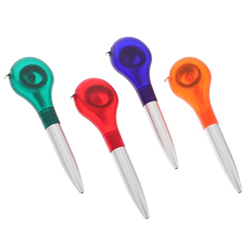 Angoily 4 Stücke Kugelschreiber Neuheit Schreibstift lustige Stifte Schreibwaren Stifte Schreibwerkzeug für dekorativer Klebebandstift Maßbandhalter Plastik Angoily 4 Stücke Kugelschreiber Neuheit Schreibstift lustige Stifte Schreibwaren Stifte Schreibwerkzeug für dekorativer Klebebandstift Maßbandhalter Plastik von Angoily