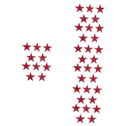 Angoily 40 Stck. Kleine Rote Fünfzackige Stern Stickerei Patches Aufnäher für Kleidung Jeans T Shirts Röcke zum Aufnähen und Basteln Angoily 40 Stck. Kleine Rote Fünfzackige Stern Stickerei Patches Aufnäher für Kleidung Jeans T Shirts Röcke zum Aufnähen und Basteln von Angoily