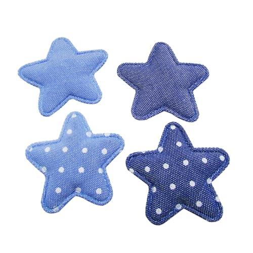 Angoily 40 Stück Denim Stern Patches zum Aufbügeln und Annähen Dekorative Flicken für Kleidung Rucksäcke Jeans DIY Applikationen Langlebiges Material Zufällige Farben Zufällige Farbe Angoily 40 Stück Denim Stern Patches zum Aufbügeln und Annähen Dekorative Flicken für Kleidung Rucksäcke Jeans DIY Applikationen Langlebiges Material Zufällige Farben Zufällige Farbe von Angoily