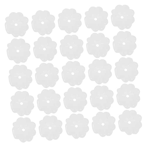 Angoily 40 Stück Diy Blütenblatt Glasperlen für Haarnadeln Bastelmaterialien für Schmuckherstellung und Projekte Transparent für Dekorationen Angoily 40 Stück Diy Blütenblatt Glasperlen für Haarnadeln Bastelmaterialien für Schmuckherstellung und Projekte Transparent für Dekorationen von Angoily