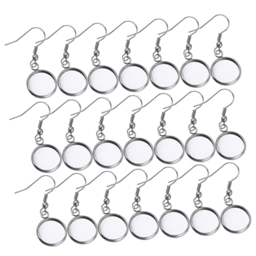 Angoily 40 Stück Edelstahl Ohrhaken Rund DIY Schmuck Basteln für Damen Zeitglas Anhänger Eardrop Dangler Ohrringe Zubehör für Party Angoily 40 Stück Edelstahl Ohrhaken Rund DIY Schmuck Basteln für Damen Zeitglas Anhänger Eardrop Dangler Ohrringe Zubehör für Party von Angoily