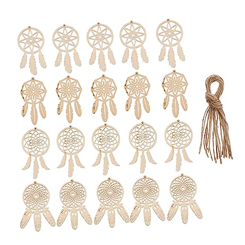 Angoily 40 Stück Hölzerner Anhänger Makramee Weihnachten Bausätze Selber Machen Unvollendete Unvollendeter Erwachsene Dekoration Beige Holz Angoily 40 Stück Hölzerner Anhänger Makramee Weihnachten Bausätze Selber Machen Unvollendete Unvollendeter Erwachsene Dekoration Beige Holz von Angoily