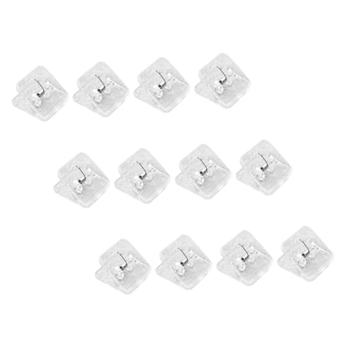 Angoily 40 Stück Kleine Kunststoff Büroklammern für Dokumente Transparente Wiederverwendbare Papierhalter mit Quadratischem Design Vielseitige Organizer Clips für Büro Schule und Zuhause Angoily 40 Stück Kleine Kunststoff Büroklammern für Dokumente Transparente Wiederverwendbare Papierhalter mit Quadratischem Design Vielseitige Organizer Clips für Büro Schule und Zuhause von Angoily