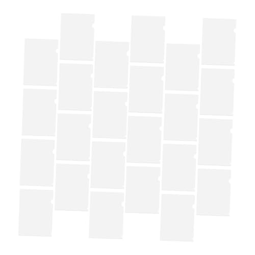 Angoily 40 Stück Mappe Klarsichttaschenordner Aktenordner aus Kunststoff durchsichtige Dokumentenhüllen Plastiktaschenordner Zeitungsschutzhüllen Aktentasche Transparent von Angoily