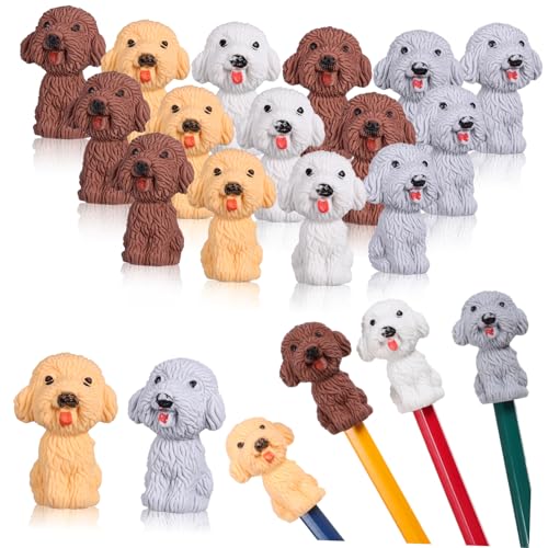 Angoily 40 Stück Mini Radiergummis Hunde Niedliche Tier Radierer für Bleistifte Tpr Material für Schreibtischdeko Partygeschenke Schulbedarf Angoily 40 Stück Mini Radiergummis Hunde Niedliche Tier Radierer für Bleistifte Tpr Material für Schreibtischdeko Partygeschenke Schulbedarf von Angoily