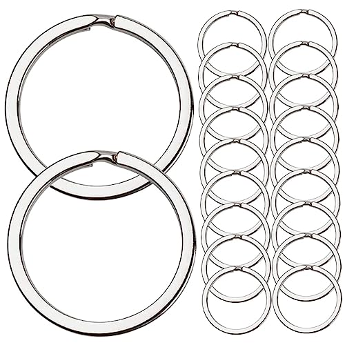 Angoily 40 Stück Schlüsselanhänger Geteilter Schlüsselring Schlüsselringe Silber Schlüsselbund Schlüsselring-clips Biegeringe Für Die Schmuckherstellung Schlüsselzubehör Metall Angoily 40 Stück Schlüsselanhänger Geteilter Schlüsselring Schlüsselringe Silber Schlüsselbund Schlüsselring-clips Biegeringe Für Die Schmuckherstellung Schlüsselzubehör Metall von Angoily