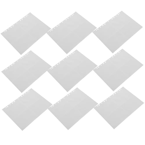 Angoily 40 Stück Schutztaschen Für Lose Blätter – Taschen Für Schutzfolien Scrapbooking Aufbewahrung Und Bildereinlagen Fotokarten Wiederverwendbar Zum Sammeln Transparente Angoily 40 Stück Schutztaschen Für Lose Blätter – Taschen Für Schutzfolien Scrapbooking Aufbewahrung Und Bildereinlagen Fotokarten Wiederverwendbar Zum Sammeln Transparente von Angoily