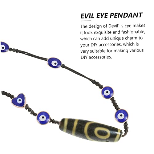 Angoily 40 Stück Teiliges DIY Anhänger mit Blauen Augen Kreative Legierungsperlen Rund Herz und Ovalförmig Langlebig Farbintensiv für Schmuckherstellung und Bastelarbeiten Angoily 40 Stück Teiliges DIY Anhänger mit Blauen Augen Kreative Legierungsperlen Rund Herz und Ovalförmig Langlebig Farbintensiv für Schmuckherstellung und Bastelarbeiten von Angoily