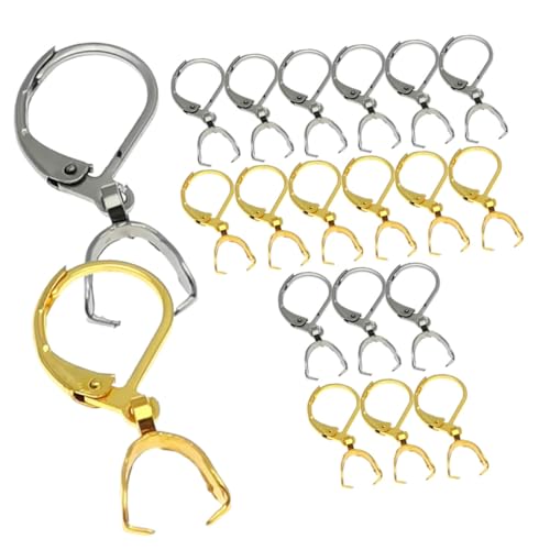 Angoily 40 Stück Teiliges Edelstahl Ohrhaken mit Legierungs karabiner Verschlüssen Langlebig und Rostfrei zum Ohrringe Selbermachen Leicht zu Installieren Vielseitig für Angoily 40 Stück Teiliges Edelstahl Ohrhaken mit Legierungs karabiner Verschlüssen Langlebig und Rostfrei zum Ohrringe Selbermachen Leicht zu Installieren Vielseitig für von Angoily