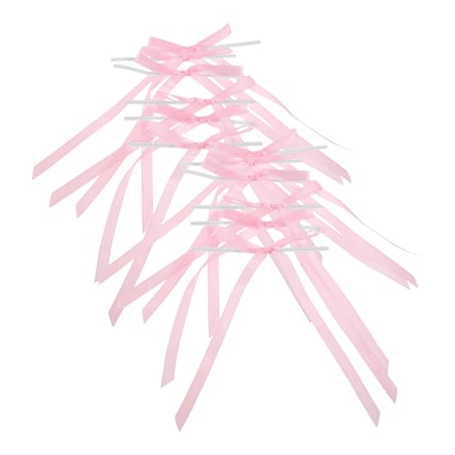 Angoily 40 Stück Teiliges Pinkes Schleifen kuchen dekor Wiederverwendbare Schleifen bowknot Torten dekoration für Geburtstagsfeiern Hochzeiten und Romantische Partys Vielseitig Einsetzbar von Angoily