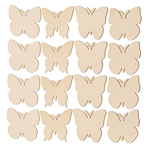 Angoily 40 Stück Teiliges Schmetterling Holzscheiben Leichte Langlebige Blanko Holzspäne zum Bemalen und Beschriften DIY Holzanhänger für Hängende Dekorationen und Kreative Bastelprojekte Angoily 40 Stück Teiliges Schmetterling Holzscheiben Leichte Langlebige Blanko Holzspäne zum Bemalen und Beschriften DIY Holzanhänger für Hängende Dekorationen und Kreative Bastelprojekte von Angoily