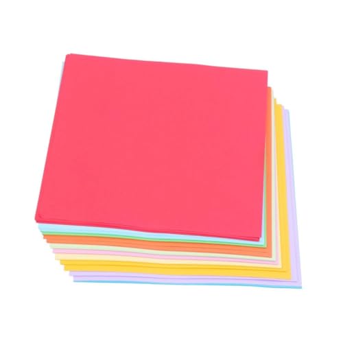 Angoily 400 Blatt Buntes Faltpapier Handarbeitspapier Umweltfreundlich für Origami DIY Basteln Schule Party Dekoration Vielseitiges Bastelpapier Mixfarben Angoily 400 Blatt Buntes Faltpapier Handarbeitspapier Umweltfreundlich für Origami DIY Basteln Schule Party Dekoration Vielseitiges Bastelpapier Mixfarben von Angoily