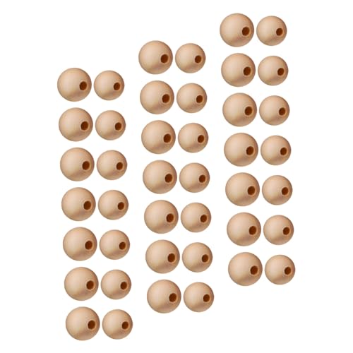 Angoily 400 Stück Handbestickt Holzperlen Für Armbänder Holzperlen Mit Löchern Dekorative Holzkugeln Dekorative Perlen Unfertige Handgefertigte Lose Perlen Beige Hölzern Angoily 400 Stück Handbestickt Holzperlen Für Armbänder Holzperlen Mit Löchern Dekorative Holzkugeln Dekorative Perlen Unfertige Handgefertigte Lose Perlen Beige Hölzern von Angoily