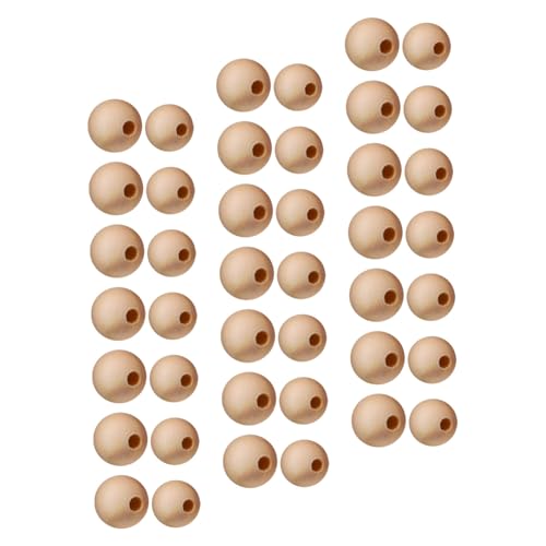 Angoily 400 Stück Holzperlen Rund mit Naturbelassen Lose Holzkugeln für DIY Schmuck Basteln Armbänder und Dekorative Accessoires Natürliche Holzperlen für Kreative Projekte Angoily 400 Stück Holzperlen Rund mit Naturbelassen Lose Holzkugeln für DIY Schmuck Basteln Armbänder und Dekorative Accessoires Natürliche Holzperlen für Kreative Projekte von Angoily
