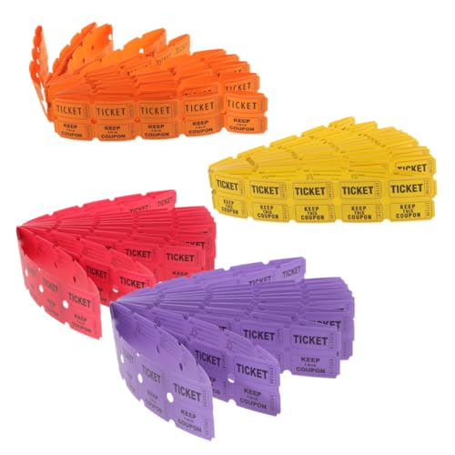 Angoily 400 Stück Lose Karten für Party Etiketten für Veranstaltungstickets Partykarten glücksbärchi glückswichtel match Tickets in großen Mengen Eintrittskarte für Veranstaltungen Papier Angoily 400 Stück Lose Karten für Party Etiketten für Veranstaltungstickets Partykarten glücksbärchi glückswichtel match Tickets in großen Mengen Eintrittskarte für Veranstaltungen Papier von Angoily