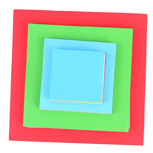 Angoily 400 Stück Origami Papier für Diy Bastelprojekte Buntes Quadratisches Faltpapier für Kindergarten und Kreative Kunsthandwerke von Angoily