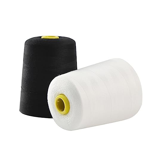 Angoily 4000 Nähgarn für Kleidung Stoff Nähen Fäden Schwarz Stich Stickerei Polyester-Nähgarn Nähgarn für Hosen Black Angoily 4000 Nähgarn für Kleidung Stoff Nähen Fäden Schwarz Stich Stickerei Polyester-Nähgarn Nähgarn für Hosen Black von Angoily