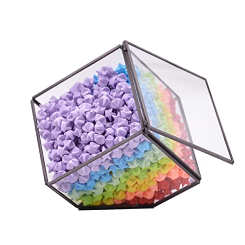 Angoily 4050 Stück Faltpapier für Origami Sterne Farben für Diy Bastelprojekte Fördert Fingerfertigkeit und Kreativität für Freizeitgestaltung von Angoily
