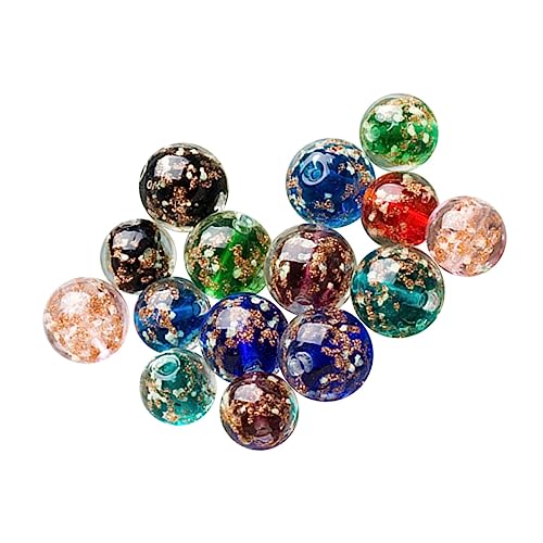 Angoily 40Stücke Leuchtende Glasperlen Runde DIY Schmuckperlen für Armbänder und Fußkettchen Fluoreszierende Kugelperlen Gemischte Farben Einfach zu Verwenden Angoily 40Stücke Leuchtende Glasperlen Runde DIY Schmuckperlen für Armbänder und Fußkettchen Fluoreszierende Kugelperlen Gemischte Farben Einfach zu Verwenden von Angoily